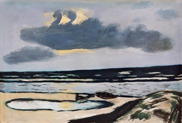 Seashore by Max Beckmann