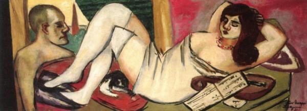 Siesta by Max Beckmann