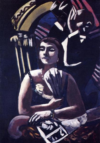 The Boxer by Max Beckmann