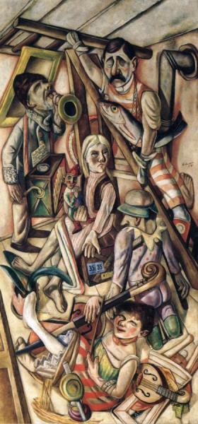 The Dream by Max Beckmann