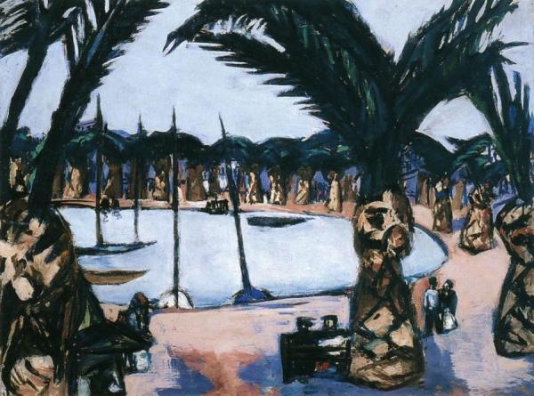 The Harbor Of Bandol by Max Beckmann