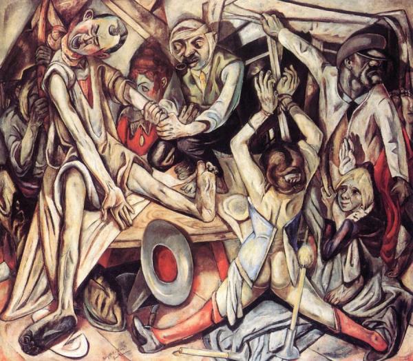 The Night by Max Beckmann