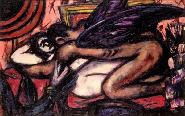 Vampire by Max Beckmann Oil Painting Reproductions