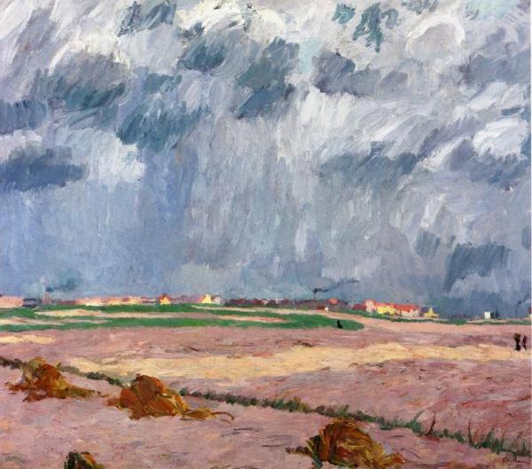 View Of Lankwitz And Marienfelde by Max Beckmann