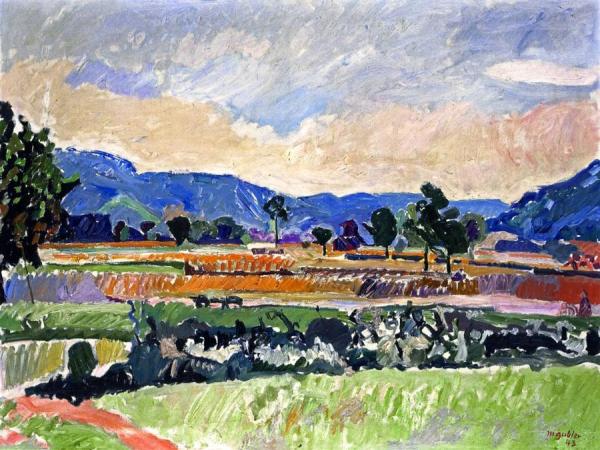 Cornfields by Max Gubler