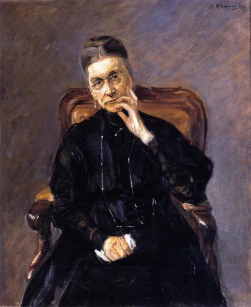 Bertha Biermann by Max Liebermann