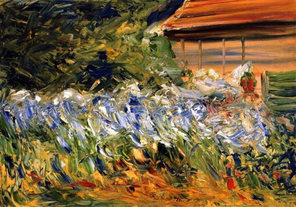 Flowers At The Gardener's House by Max Liebermann