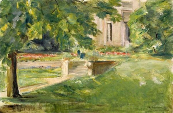 House And Terrace To The Southwest by Max Liebermann
