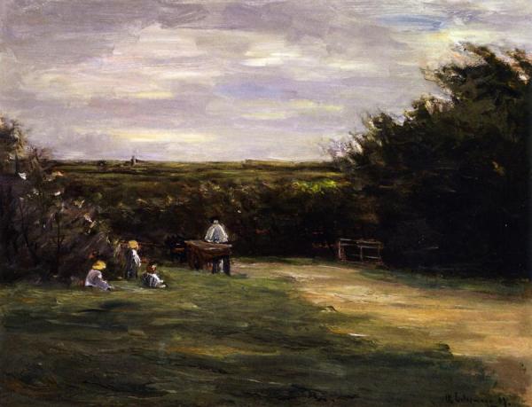 Landscape Of Noordwijk by Max Liebermann