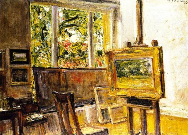 The Atelier In Wansee by Max Liebermann