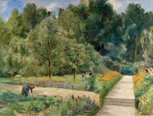 The Garden In Wannsee by Max Liebermann