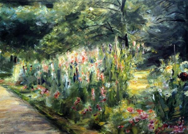 The Kitchen Garden In Wannsee, Toward The Southeast by Max Liebermann