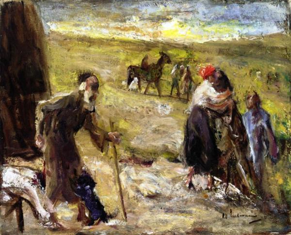 The Return Of Young Tobias by Max Liebermann
