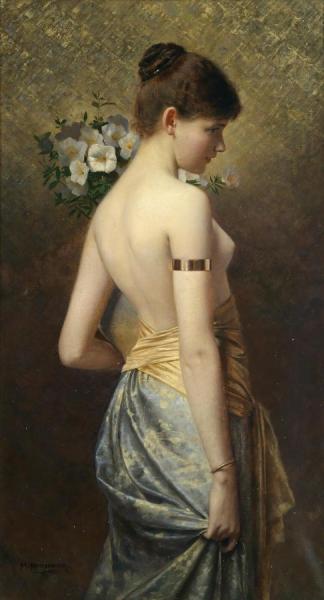 Max Nonnenbruch Flora (junge Schönheit), 1892