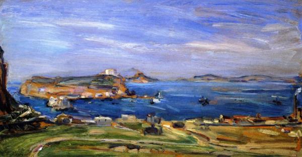 Bagnoli - View From Posilip by Max Slevogt