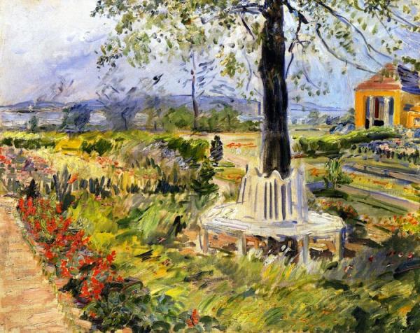 Garden In Neu-cladow by Max Slevogt Oil Painting Reproductions