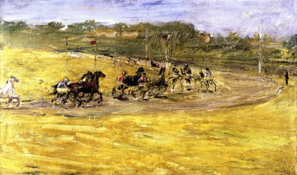 Harness Racing by Max Slevogt