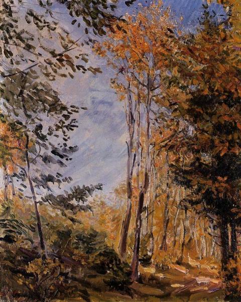 Herbstwald by Max Slevogt Oil Painting Reproductions