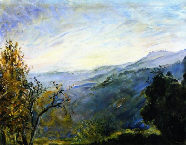 Neukastel - View Of The Madenburg by Max Slevogt