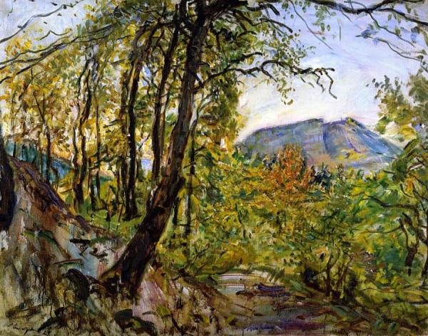 Palatinate Landscape by Max Slevogt Oil Painting Reproductions