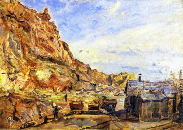The Quarry At Albersweiler by Max Slevogt