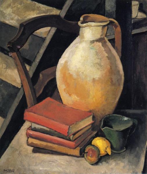 Chardenal Dictionary by Max Weber Oil Painting Reproductions