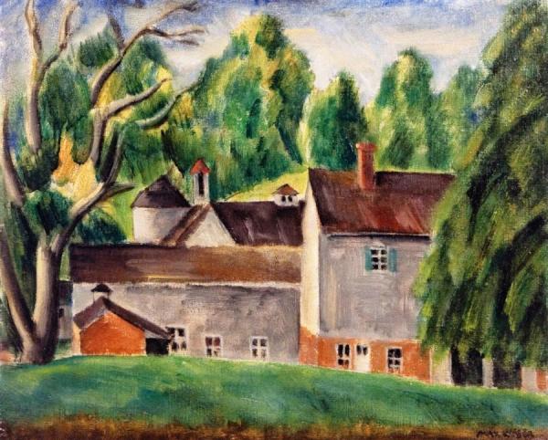 Landscape by Max Weber
