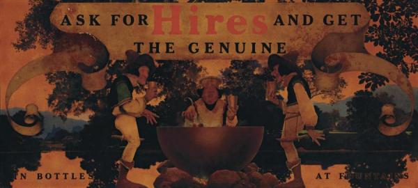 Ask For Hires And Get The Genuine by Maxfield Parrish