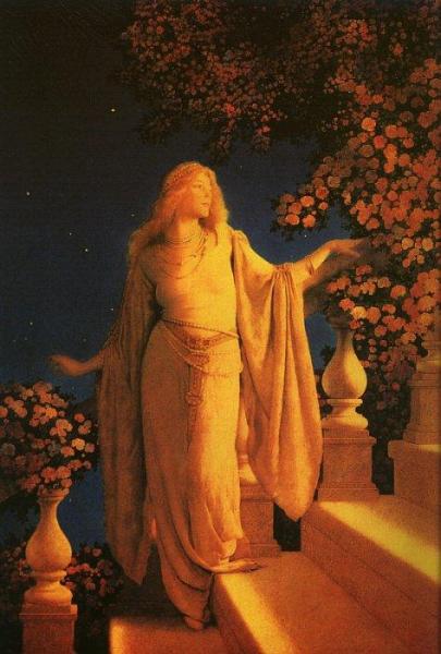 Cinderella by Maxfield Parrish