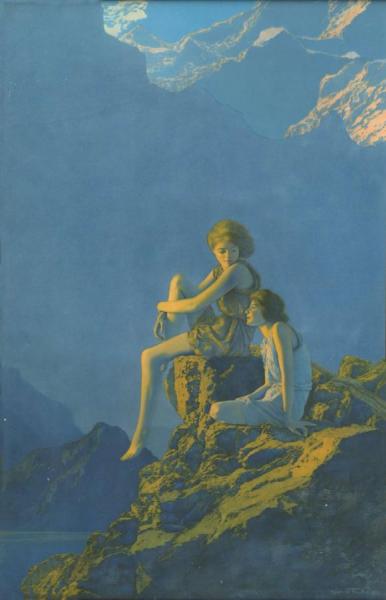 Contentment by Maxfield Parrish