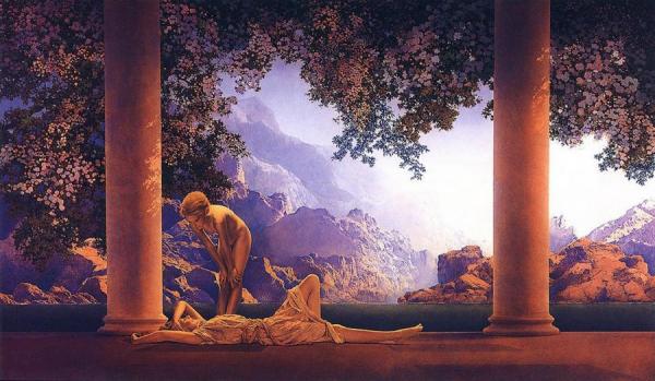 Daybreak By Parrish, 1922 by Maxfield Parrish