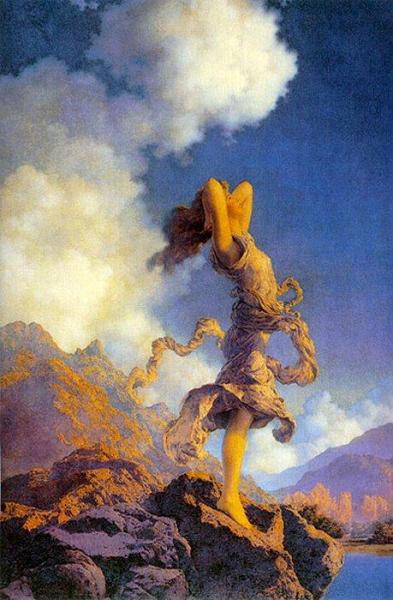 Ecstasy by Maxfield Parrish
