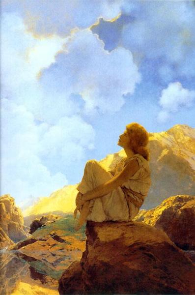 Morning by Maxfield Parrish