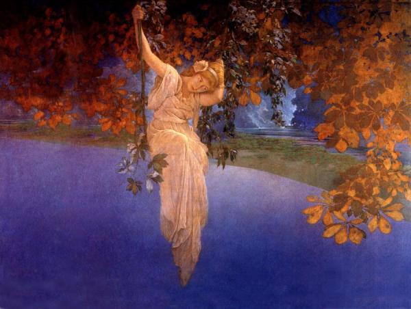 Reveries by Maxfield Parrish
