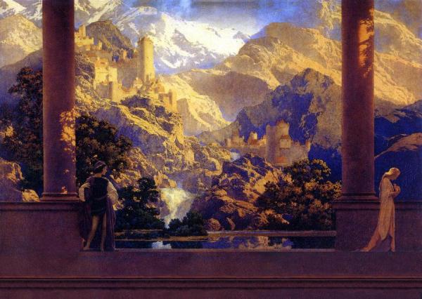Romance by Maxfield Parrish