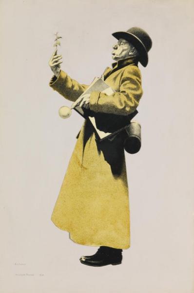 The Botanist by Maxfield Parrish