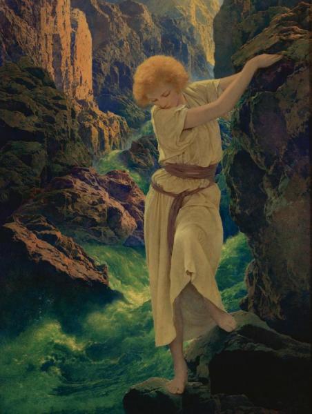 The Canyon by Maxfield Parrish