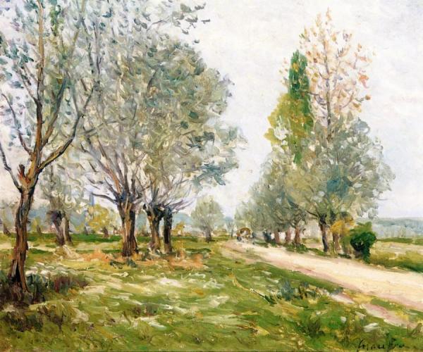 A Lane Of Willows, Lavardin by Maxime Maufra