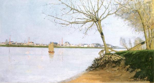 Banks Of The Loire by Maxime Maufra