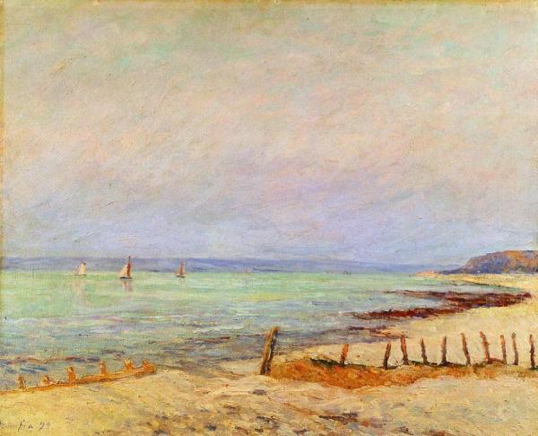 Dusk, The Mouth Of The Seine by Maxime Maufra