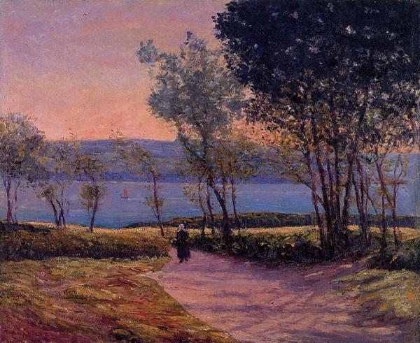 Landscape By The Water by Maxime Maufra