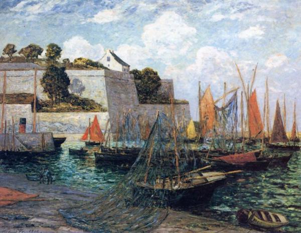 Port De Palace by Maxime Maufra
