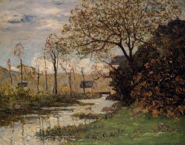 The Auray River, Spring by Maxime Maufra