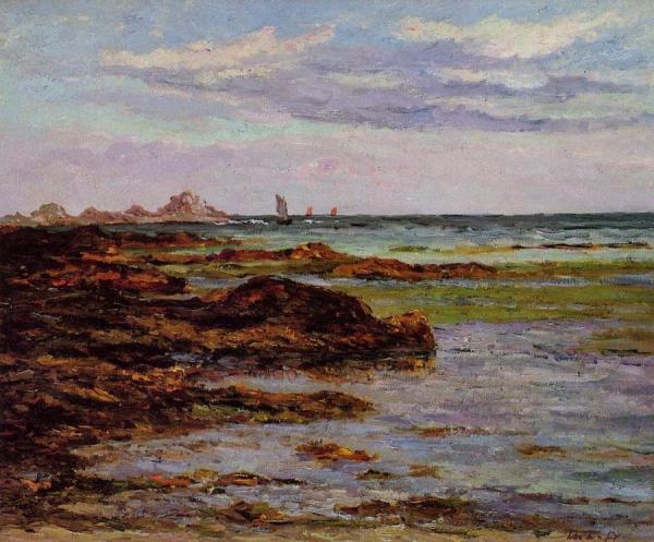 The Coastline In Brittany by Maxime Maufra
