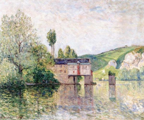 The Old Mill, Les Andelys by Maxime Maufra