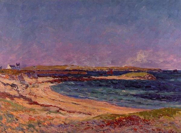 The Portivy Beach, Quiberon Peninsula by Maxime Maufra