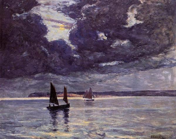 The Return Of The Fishing Boats by Maxime Maufra