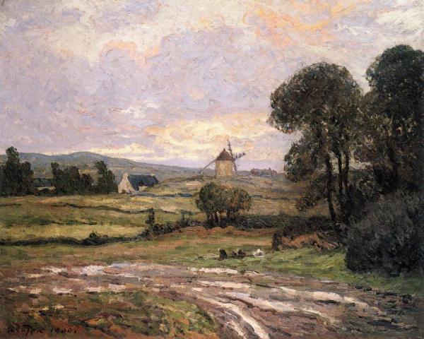 Windmill, Morgat, Finistere by Maxime Maufra Oil Painting Reproductions