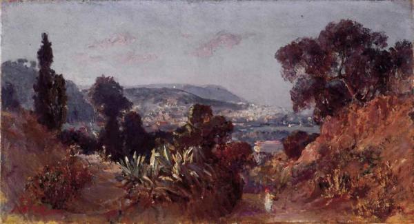 View Of Algiers (panorama D'alger) by Maxime Noiré Oil Painting Reproductions