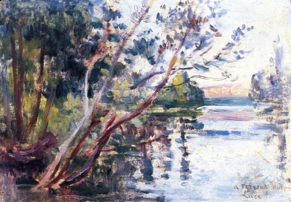 Arcy-sur-cure by Maximilien Luce